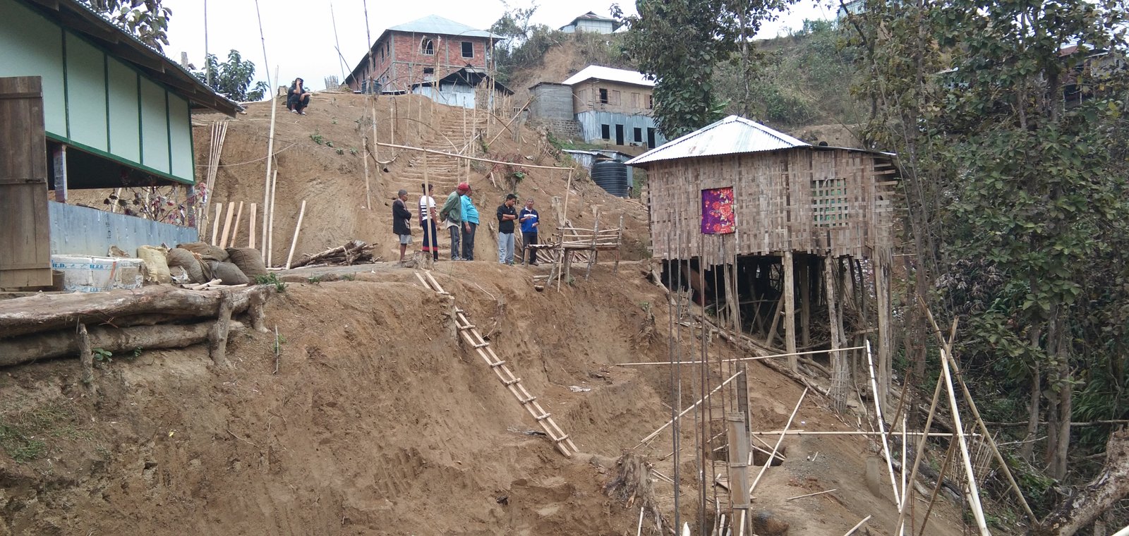 Construction of Buddhist Temple